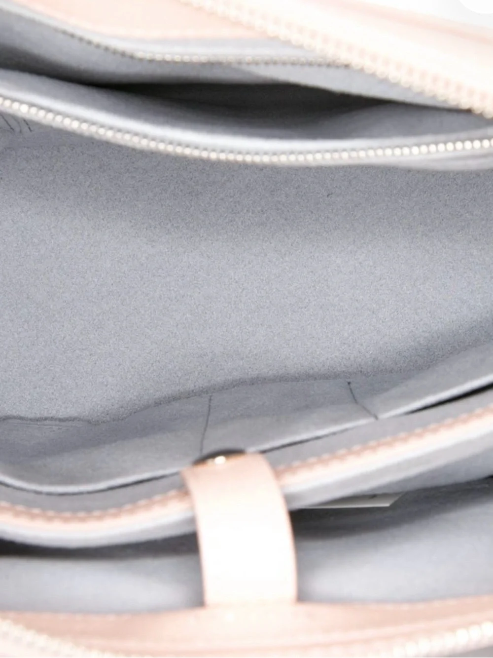 Senreve Blush Pink Pebbled Leather Backpack